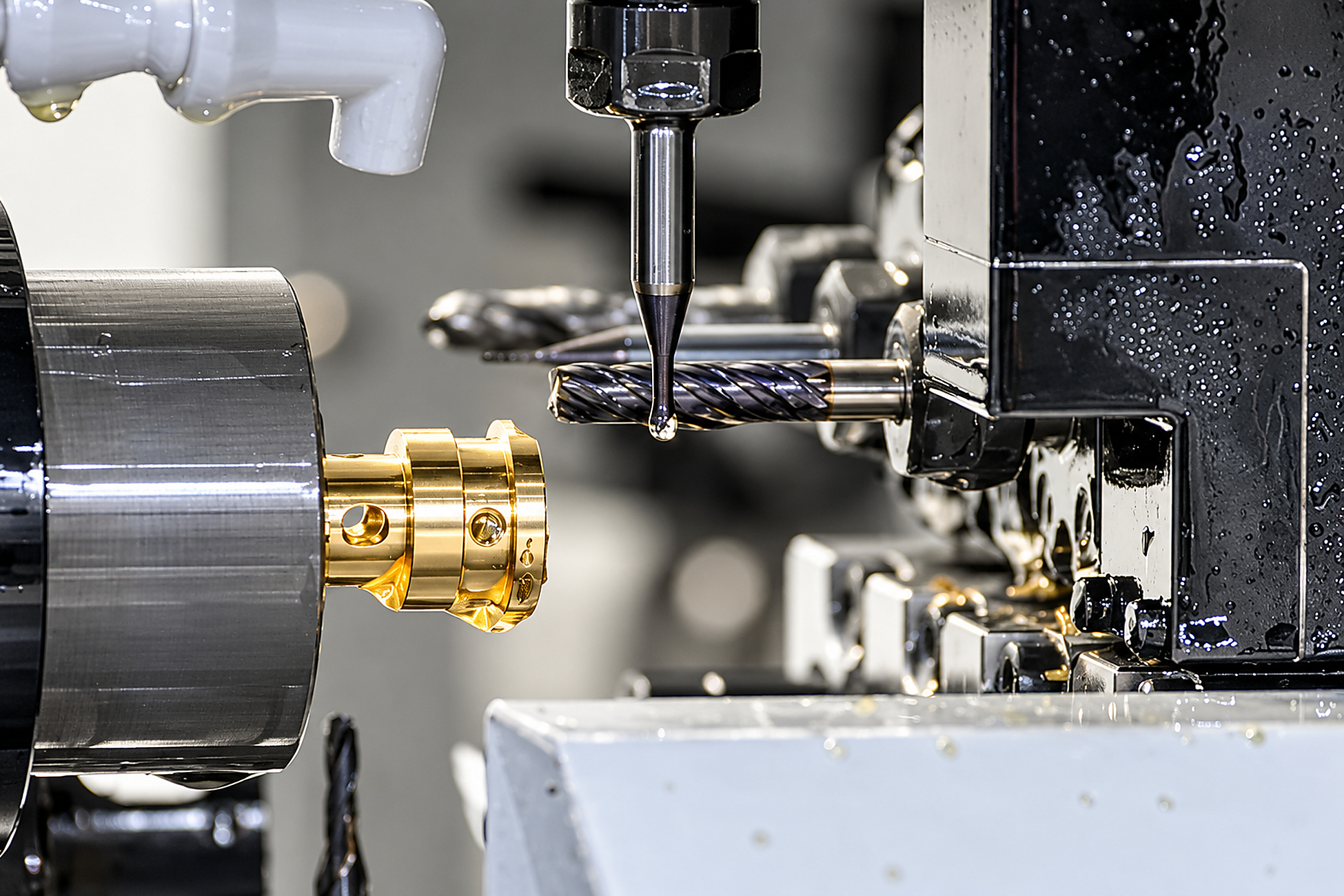 Precision machining components